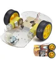 2WD Smart Robot Car Chassis Kit/Speed encoder Battery 2 motor 1:48 for Arduino