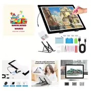 A4 Light Board for Diamond Painting - Tracing Light Box with Stand, Stepless ...