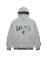 Carlton Blues AFL Contrast Ribbed Hoody by Sporting House