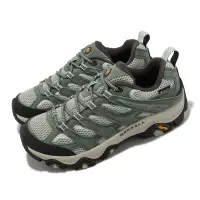 在飛比找Yahoo奇摩購物中心優惠-Merrell 登山鞋 Moab 3 GTX 女鞋 綠 黑 