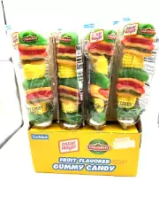NEW Packs Oscar Mayer Gummy Bacon Candy Novelty Gummies 24 Kabobs + Display