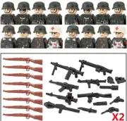 ww2 German Mini Custom figures Building Blocks Infantry