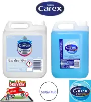 Carex Professional Orignal White Moisture Liquid Hand Wash 5L Tub Anti Bacteria