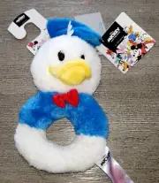 NEW DONALD DUCK DISNEY PLUSH BABY RATTLE BOY GIRL RATTLES! NEW NWT! CUTE!