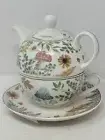 Grace Teaware Tea For One Includes Teapot Teacup And Saucer fall season mushroom