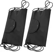 SOLUSTRE 2sets Helmet Bag Sports Backpack with Drawstring Closure Motorcycle Helmet Storage Tote for Motorbike 2pcs*2