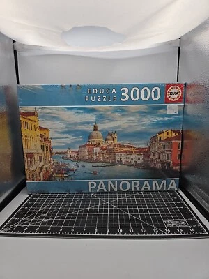 EDUCA Puzzle 3000 PANORAMA Puzzle "Grand Canal Venice" LARGE 3000 pieces NIB