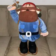 Vtg 1990s Yukon Cornelius Plush 24" Rudolph Island of Misfit Toy CVS Stuffins