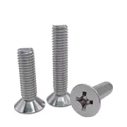 304 Stainless Steel Phillips Countersunk Flat Head Machine Screws M4 M5 M6 Bolt