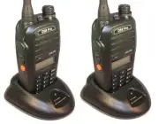 DSR-590 Two Way Radio (128 Channel, 5 Watts, UHF) - 2 Pack