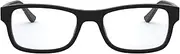 [Ray-Ban] Optical frame 0RX5268 Rectangle Sunglasses for Unisex, Black, 50