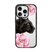 iPhone 16 Pro Impact Case Panther and peonies