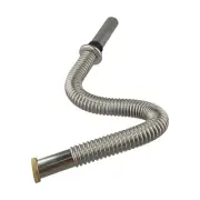 Brightly Treated Stainless Steel Drain Pipe Long Lasting and Gap Free Design