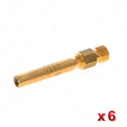 6 x Bosch Fuel Injectors for Benz S-Class W116 W126 190 W201 124 W124 123 300SL