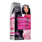 L'Oreal Paris Casting Creme Gloss Semi-Permanent Hair Colour - 210 Blue Black...