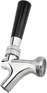 Accessories Home Brewing Draft Beer Tap Chrome Plating Soda Dispenser Faucet Beer Keg Tap for Home Brewing(Beer tap)