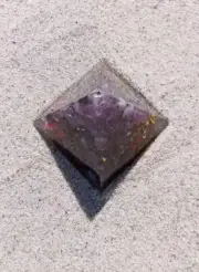 Amethyst Crystal Pyramid Orgone