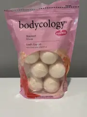Bodycology Bath Fizzies Bombs Sweet Love Set Of 6