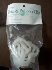 Doey's Bow And Ballon Clips (4 Packages) Easy pew Bow
