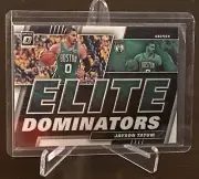 2019-20 Donruss Optic Jayson Tatum Elite Dominators insert card Celtics
