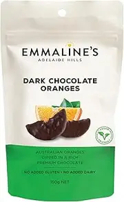 EMMALINE'S - DARK CHOCOLATE ORANGES - 150G