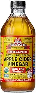 Bragg Organic Raw-Unfiltered Apple Cider Vinegar, 473ml