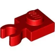 在飛比找蝦皮商城優惠-LEGO零件 變形平板磚 1x1 4085d 紅色【必買站】
