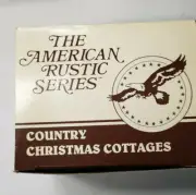 The American Rustic Series Country Christmas Cottages New all six