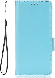 [YBROY] Case for Motorola Edge 30 Ultra, Magnetic Flip Leather Premium Wallet Phone Case, with Card Slot and Folding Stand, Case Cover for Motorola Edge 30 Ultra.(Blue)