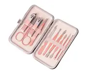 Manicure Set, Travel Mini Nail Clippers Kit Pedicure Care Tools, Stainless Steel Grooming kit