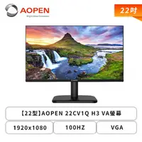 在飛比找欣亞購物優惠-[欣亞] 【22型】AOPEN 22CV1Q H3 液晶螢幕