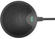 TEAC BTCMBM10 - USB Conference Microphone, 360 Degree Omni-Directional, USB Powered, One-Click Mute, Anti-Slip feet, Black