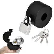 Door Handle Lock With Padlock Door Knob Lock Out Device For Disable the Doorknob