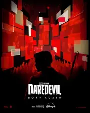 Daredevil Born Again poster - 12 x 15 inches - Charlie Cox