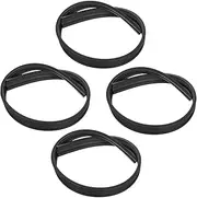 4pcs Boneless Wiper Blade Automotive Blades Wiper Cars Wiper Blade Inserts Windshield Wiper Inserts Wiper Blades Refill Windshield Wiper Replacement Strips Wiper Strip Rubber Black