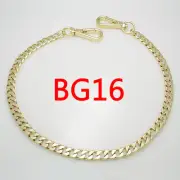 BG16 purse metal chain strap replacement gold crossbody shoulder strap handbag