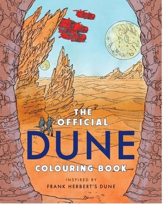 The Official Dune Colouring Book by Frank Herbert (English) Paperback Book