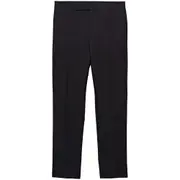 [Prada] Prada Triangle-logo Cotton Trousers 48 IT BLACK