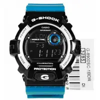 在飛比找PChome商店街優惠-G-SHOCK 新世紀軍事風運動錶-金屬黑藏藍色料號:G-8