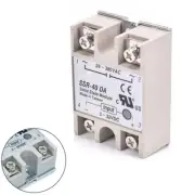 Solid State Relay Module 3-32V DC To 24-380V AC 40A Assembly Industrial Part AU