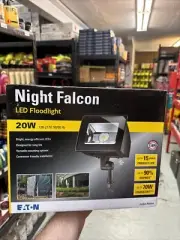 Eaton Night Falcon LED floodlight 20W 347V Carbon Bronze Lumark