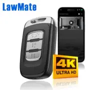 Key Fob Camera Mini Spy Car Key Lawmate 4K ULTRA HD Wireless WIFI Hidden Remote