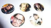 Pre Cut One Inch Bottle Cap Image Johnny Depp Free Shipping