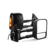 Pair Extendable Towing Mirrors Gen1 for Isuzu D-MAX MY2012-MY2019 Black Pair