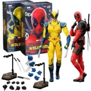 ZD Toys Deadpool & Wolverine 18cm Moveable Action Figure Collection Model Gift