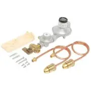 Bromic 250Mj-Hr Dual Cylinder LP Gas Regulator Kit Manual Change Over - 6060534