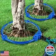 2 Pcs Tree Watering Ring Tree Sprinkler Tree Watering System Tree Soaker Hose