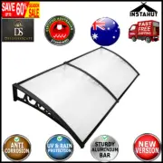 Instahut 1X2.4M Window Door Awning Canopy Rain Cover Sun Shield Patio Outdoor