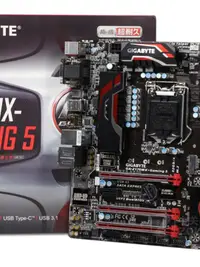 在飛比找露天拍賣優惠-庫存沒上過機 技嘉 Z170MX GAMING5 1151主