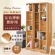 【HOPMA】 美背歐森雙排活動書櫃 台灣製造 滑門櫃 儲藏收納 玄關櫃 置物書櫃
